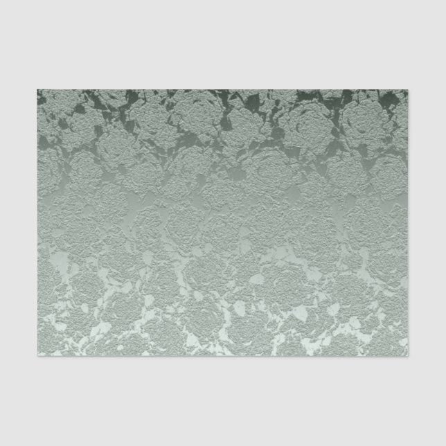 Elegantes, pastellfarbenes Muster Seidenpapier (Vorderseite)