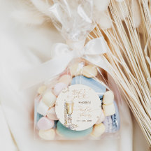 Elegantes Pearls & Prosecco Brautparty Vielen Dank