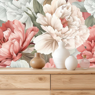 Elegantes Peony Seamless Muster Tapete