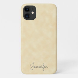 Elegantes Personalisiertes antikes Pergament Case-Mate iPhone Hülle