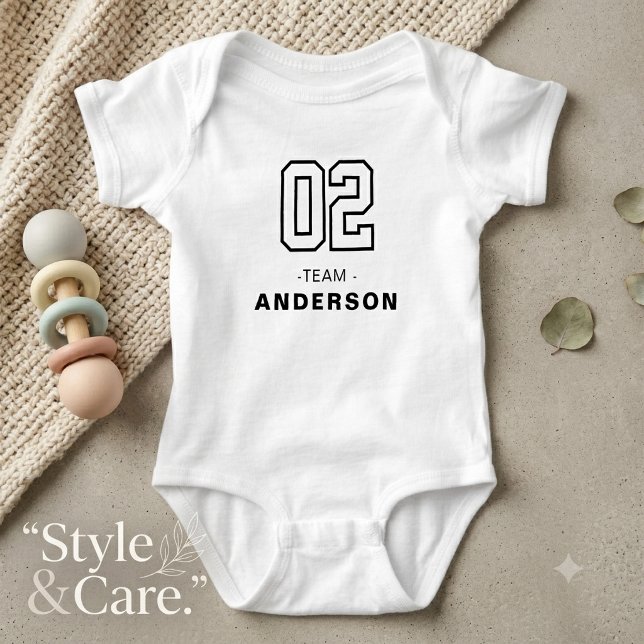 Elegantes personalisiertes Babyscript-Body-Set Baby Strampler (Elegant Script Personalized Baby Bodysuit Customs)