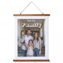 Elegantes personalisiertes Bild und Text Stylisch