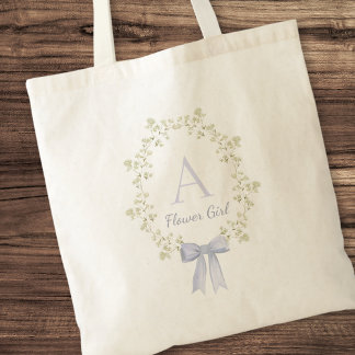 Elegantes Personalisiertes erstes Niedliches Bow F Tragetasche