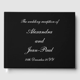 Elegantes, Personalisiertes Gästebuch