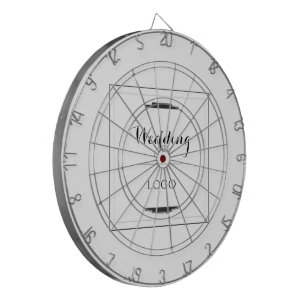 Elegantes Personalisiertes Hochzeitsgeschenk Maßge Dartscheibe