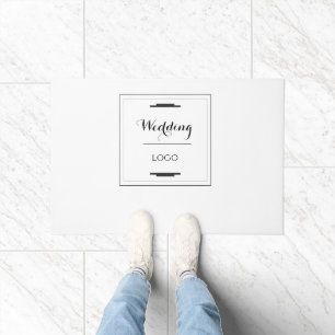 Elegantes Personalisiertes Hochzeitsgeschenk Maßge Fußmatte