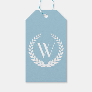 Elegantes Personalisiertes Monogramm Geschenkanhänger