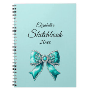 Elegantes personalisiertes Namen Notizbuch mit Sch Notizblock