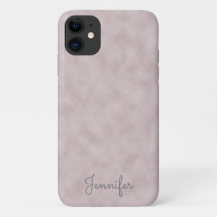 Elegantes Personalisiertes Rose-Farbpapier Case-Mate iPhone Hülle