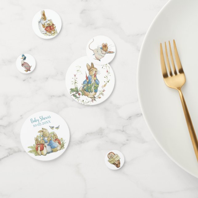 Elegantes Peter Rabbit Wildblume Baby Konfetti (Gruppe)