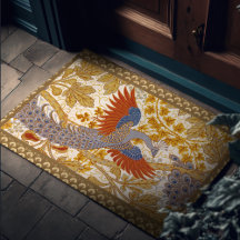 Elegantes Pfauenmuster Walter Crane Vintag