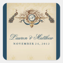 Elegantes Pfauenthema