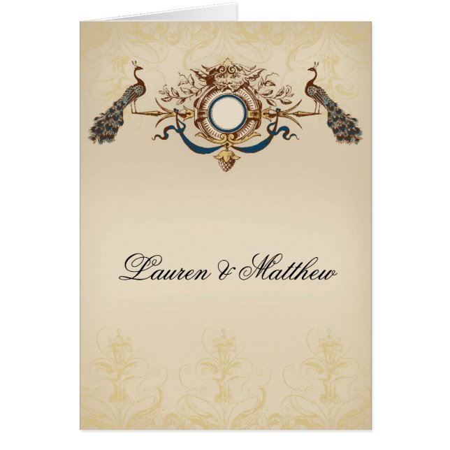 Elegantes Pfauthema (Vorne)