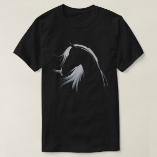 Elegantes Pferdesilhouette-Grafikdesign für Pferde T-Shirt