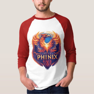 Elegantes Phinix Phoenix Logo - Rebirth & Growth T-Shirt
