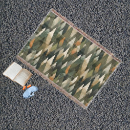 Elegantes Pine Tree Muster | Rustikaler Wald Decke