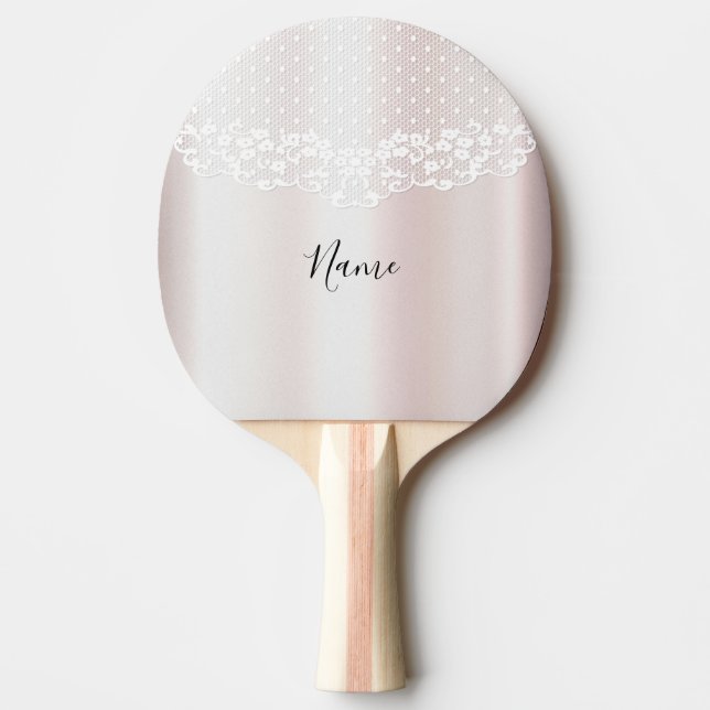 Elegantes Pong Paddle Paddelpaddel Tischtennis Schläger (Vorderseite)