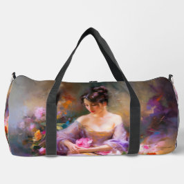 Elegantes Portrait Duffle Bag
