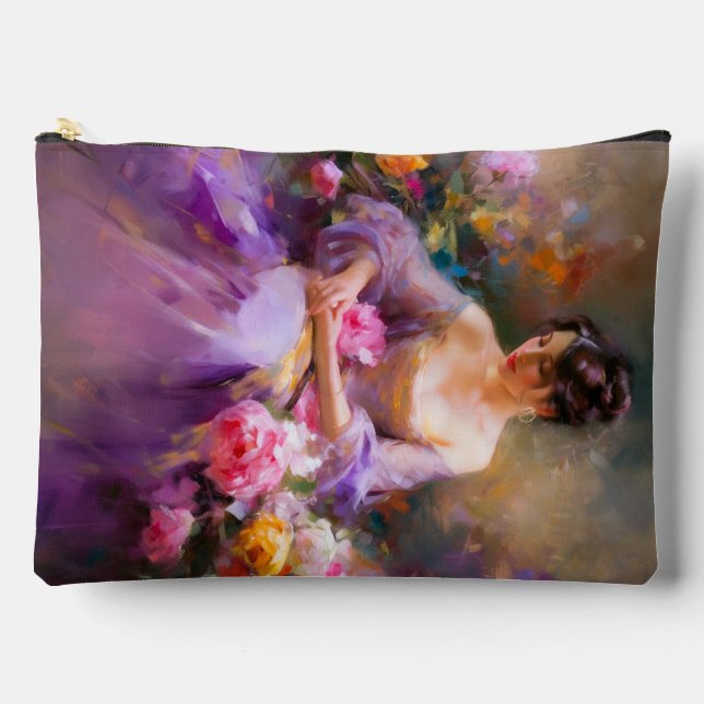 Elegantes Portrait Zubehörtasche (Vorderseite)