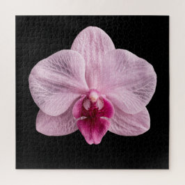 Elegantes Poster der botanischen Orchideensammlung Puzzle