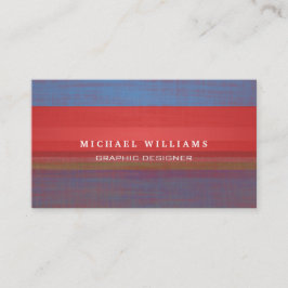 ELEGANTES PROFESSIONELLES METALL TUCH GAZE VISITENKARTE