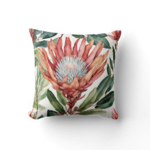 Elegantes Protea Accent Pillow
