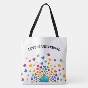 Elegantes Regenbogen-Herzen-Design