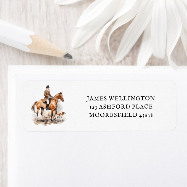 Elegantes Reittier Britisches Hunter Horse (Insitu)