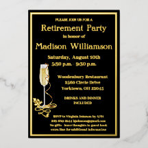 Elegantes Rente Party Black REAL Gold