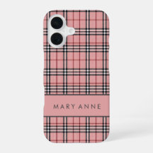 Elegantes Retro-Karomuster-Case