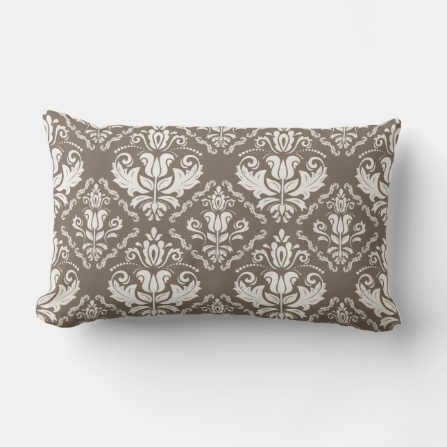 Elegantes Retro Lendenkissen (Vorderseite)