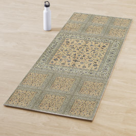 Elegantes Retro Modernes Vintages Persisches Yogamatte