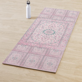 Elegantes Retro Modernes Vintages Persisches Yogamatte