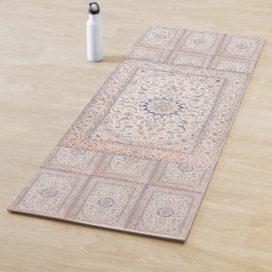 Elegantes Retro Modernes Vintages Persisches Yogamatte