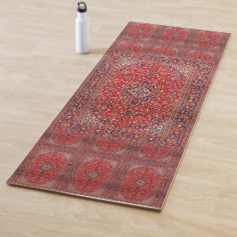 Elegantes Retro Modernes Vintages Persisches Yogamatte