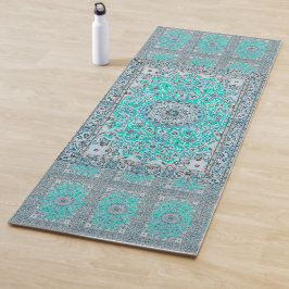 Elegantes Retro Modernes Vintages Persisches Yogamatte