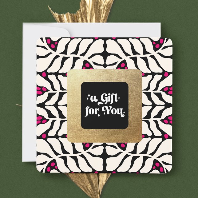 Elegantes Retro Weihnachtsgeschenk (Von Creator hochgeladen)