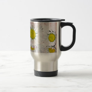 Elegantes Romantisches Brautparty Daisies Wedding Reisebecher