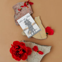 Elegantes romantisches kalligrafisches Foto Save t