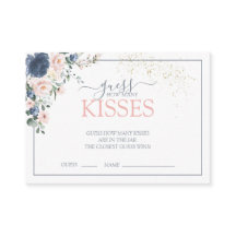 Elegantes Rosa Aquarell Brautparty Spiel