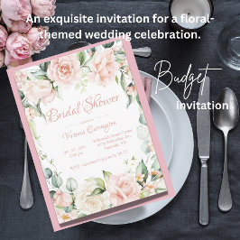 Elegantes Rosa Blumenbudget Hochzeitsslima Brautpa