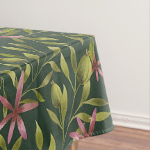 Elegantes rosa Blumenmuster auf dunklem Hintergrun