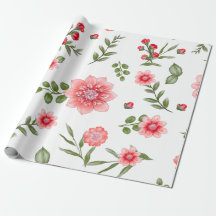 Elegantes rosa Blumenmuster