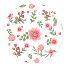 Elegantes rosa Blumenmuster