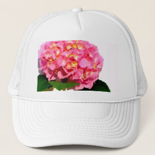 Elegantes rosa, blumenrosa Hydrangea Truckerkappe