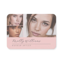 Elegantes Rosa-Blush-Schwarz-Script-3-Foto-Make-up