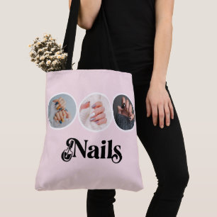 Elegantes Rosa Hauch 3 Foto Nagel-Stylist-Salon