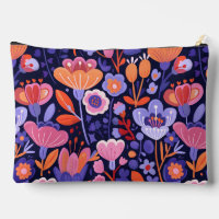 Elegantes rosa lila Folkloremuster