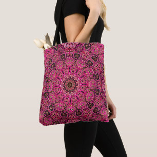 Elegantes rosa Mandala-Motiv