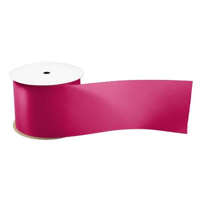 Elegantes Rosa Massiv Satinband (Spule)